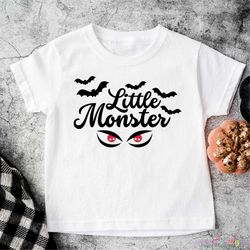 Little Monster svg, Monster svg, Spooky Season svg, Cricut Cut Files, Halloween Shirt SVG, Halloween SVG for Shirts, Hal
