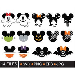 Halloween SVG Bundle, Halloween SVG Bundle, clipart, svg files for silhouette, files for cricut, svg, jpg, eps, png