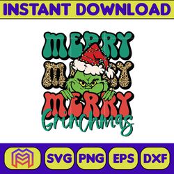 Grinch Christmas SVG, Grinch Face Svg, Santa Grinch SVG, Istant Download