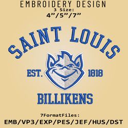 Saint Joseph's Hawks embroidery design, NCAA Logo Embroidery Files, NCAA Hawks, Machine Embroidery Pattern