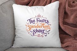 The Four Sanderson Sister, Hocus Pocus Embroidery