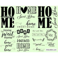 Home Sweet Home Svg Bundle, Home Sweet Home Svg, Home Sweet Home Design, Sweet Home Svg, House Svg, Home Sweet Home SVG,