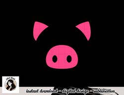 Pig Face Costume Funny Halloween png, sublimation copy