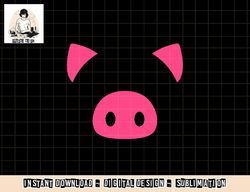 Pig Face Costume Funny Halloween png, sublimation copy