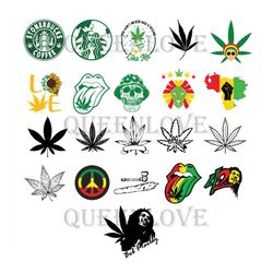 Cannabis Leaf Svg Bundle, Trending Svg, Cannabis Smoking Svg, Cannabis Svg, Weed Svg, Makrijuana Svg, Cannabis Leaf Svg,