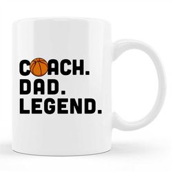 Basketball Coach Mug, Basketball Lover, Basketball Mugs, Basketball Gift, Basketball Coach Cup, Gift For Coach, Basketba