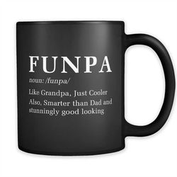 Grandpa Gift for Grandpa Mug fathers day gift Grandpa to Be Gift New Grandpa Mug Funpa Mug Gift from Grandchildren Grand