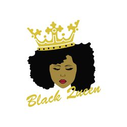 Black Queen Melanin Black Pride African American Svg, Black Girl Svg, Black Queen Svg, Black Woman Svg, Afro Queen Svg,