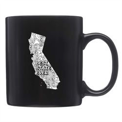 California Mug, California Gift, CA Mug, CA Gift, California Cup, CaliforniaGifts, West Coast Mug, Los Angeles Mug, Cali