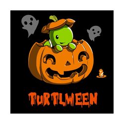 Turtlween SVG, Halloween SVG, Pumpkin SVG, Turtle SVG
