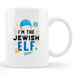Hanukkah Mug, Hanukkah Gift, Jewish Holiday Mug, Happy Hanukkah Mug, Gift For Hanukkah, Jewish Gift, Jewish Mug, Hanukka