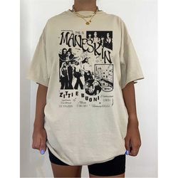 Vintage Maneskin Louds Kids Gets Louder Tour 2022-2023 T-Shirt, Mneskin Rock Band T-Shirt, Italian Music Band Shirt, Roc