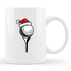 Golf Christmas Mug, Golf Christmas Gift, Golf Mug, Funny Golf Mug, Golfing Mug, Golfer Gift, Golf Gifts, Gift For Golfer