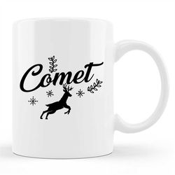 holiday mug, reindeer mug, christmas reindeer, cute christmas cup, winter mug, cute christmas mug, christmas gift, chris