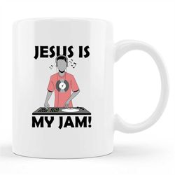 Jesus Mug, Jesus Gift, Christian Mug, Christian Rock Mug, Christian Rock Gift, Faith Mug, Christian Party, Christian Gif