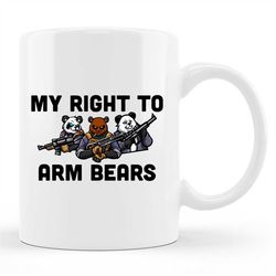 Anti Gun Mug, Anti Gun Gift, Activist Mug, Protest Mug, Gun Control, Activism Mug, Activism Gift, Bear Mug, Bear Gift