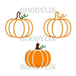 Pumpkin Svg, Halloween Svg, Fall Pumpkin Svg, Thanksgiving