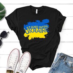 Ukraine Shirt, Ukraine TShirt, Ukraine Flag, Stand With Ukraine