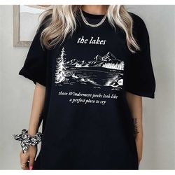Vintage The Lakes Taylor Shirt, Taylor Swiftie The Lakes Merch, TS Eras Tour Shirt, Folklore Album Shirt,  Shirt For Fan