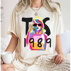 Vintage Taylor Swift 1989 Art Shirt, Taylor Swift 1989 T-Shirt, 1989 Swiftie Shirt, 1989 Album Shirt, Taylor Swift 1989