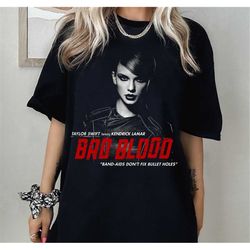 Vintage Bad Blood Taylor Swift Shirt, Bad Blood Shirt, Taylor Swift Bad Blood Shirt, Taylor Swift 1989 Albums Shirt, 198