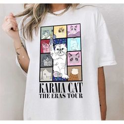Cute Karma The Eras Shirt, Taylor Swift The Eras Tour Shirt, Swiftie Shirt, Taylor Swift Albums Shirt, Shirt For Fan, Gi