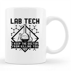 lab tech mug, lab tech gift, laboratory mug, lab technician, laboratory tech, gift for lab tech, medical technician, med
