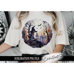 Forest Witch Sublimation Design PNG - Witch Tshirt Mugs Tumbler Sublimation - PNG - EmmePrintco