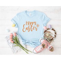 Glitter Women Easter Shirt, Cute Easter Shirt, Happy Easter Glitter Shirt