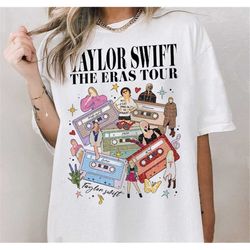Retro Taylor Swift Album Shirt, Swiftie Shirt, The Eras Tour Shirt, Taylor Swift Albums Shirt, Shirt For Fan, Gifts Idea