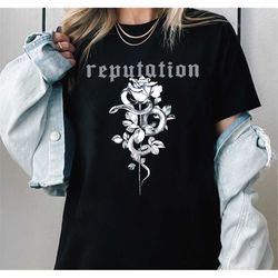 Vintage Reputation Taylor Swift Shirt, Swiftie Shirt, TS Eras Tour Shirt, Taylor Swift Albums Shirt, Shirt For Fan
