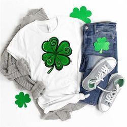 Lucky Clover Shirt, Shamrock Shirt, Clover Shirt, St Patricks Day Shirt, St Patricks Day, Womens St Patricks Day Shirt