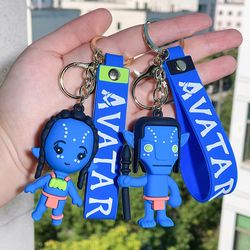 New Movie Avatar 2 Keychain Jake Sully Na'vi Doll Pendant Keyrings Avatar: The Way of Water Accessories