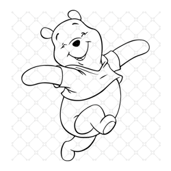 Winnie the pooh svg free, disney svg, bear svg, instant