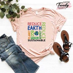 Environment Day Shirt, Environmental Shirt, Renewable Shirt, Climate Change Shirt, Environmental Sustainability Gifts, S