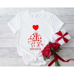 Meowy Valentine Shirt, Cat Valentines Day Shirt, Valentines Day Gift for Cat Lover, Cat Mom Shirt Gifts, Valentine Cat G