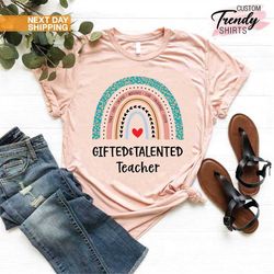 Womens Teachers Shirt, Teacher Gift, Back to School Shirt, First Day of School, Gifted and Talented Teacher, SPED Teache