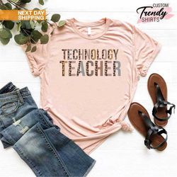 Technology Teacher Shirt Women, Teacher Appreciation Gift, Back to School Gift, First Day of School Shirt, Technology Te
