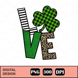 LOVE St Patrick's Day SVG /Png/Pdf/Dxf/Eps Cut Files for Cricut