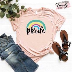 Pride Parade Shirt, Pride Month Gift, LGBT Shirts Women Men, Rainbow Shirt, Gay Lesbian Tshirt, Pride Equality Shirt, LG