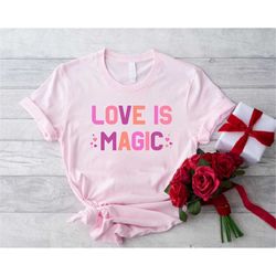 Valentine Love Shirt, Girls Valentine Day Shirt, Valentines Day Gift for Women,Love Shirt,Cute Valentine Shirt,Love is M