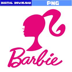 Barbie Pink Logo Png, Barbie Logo Png, Girl Png, Barbie Png, Cartoon Png, Png Digital File