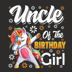 Uncle Of The Birthday Girl Svg, Birthday Svg, Funny Uni