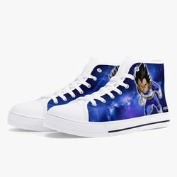 Dragon Ball Super Vegeta High Canvas Shoes for Fan, Dragon Ball Super Vegeta High Canvas Shoes Sneaker
