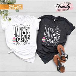 Couple Easter Shirt, Happy Easter Shirt, Easter Day Gift, Easter Bunny Shirt, Women Easter Shirt, Easter Matching Shirt,