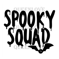 Spooky Squad Svg, Halloween Svg, Funny Halloween Svg, Spooky Svg