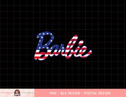 Barbie Americana Logo png, sublimation copy