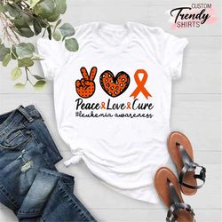 Leukemia Awareness Shirt, Cancer Support Gift, Leukemia Support Squad, Leukemia survivor Gift, Women Cancer Shirt, Cance