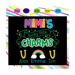 Mimi svg, mimis lucky charms, mother day svg, mother day shirt, mother day gift,gift for mother,For Cricut, SVG, DXF, EP