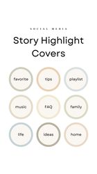 36 Lifestyle Instagram Highlight Icons. Text Instagram Highlights Images. Instagram Highlights  with Words.